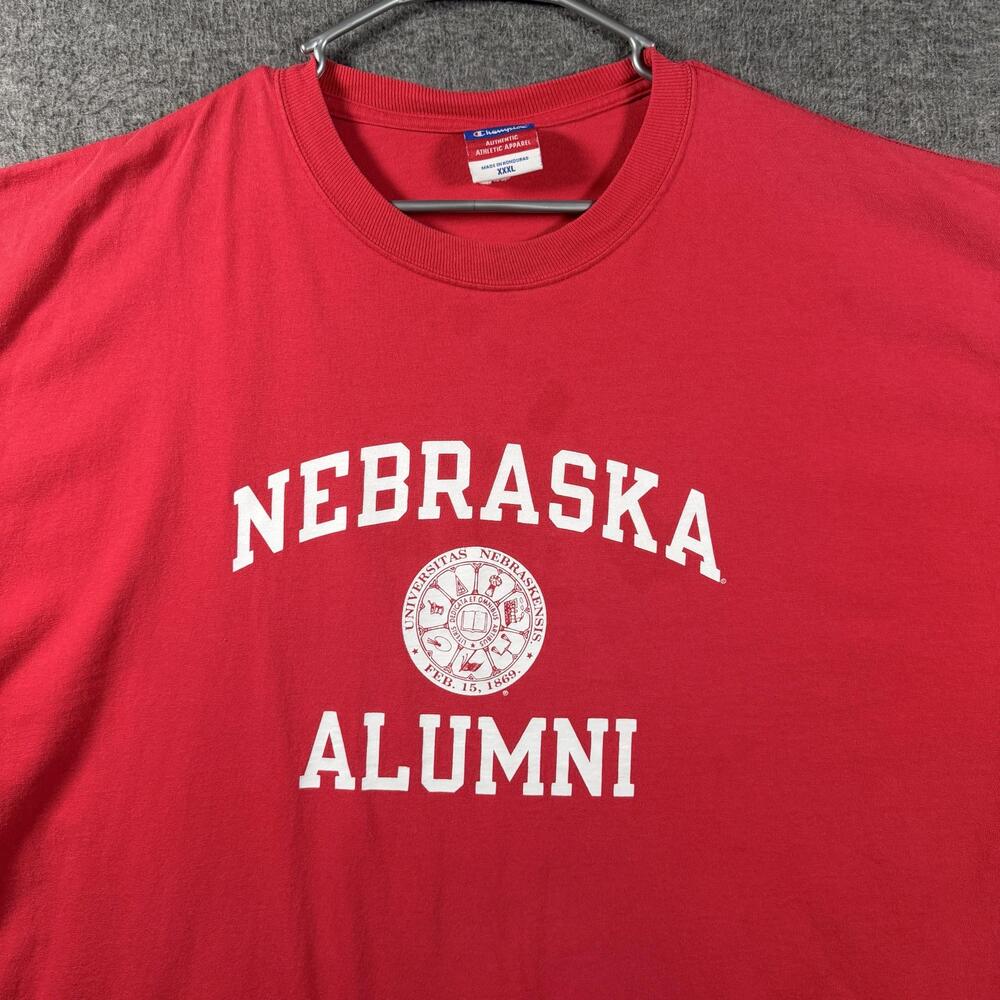 Vintrage Nebraska Cornhuskers Shirt Mens 3XL Red NCAA College Alumni Champion